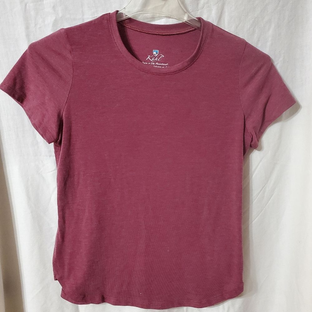 Kuhl Red Short Sleeved T-Shirt